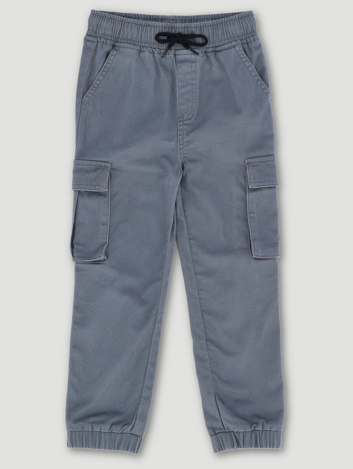 Pre-Boys Below Pocket Twill Jogger - Green