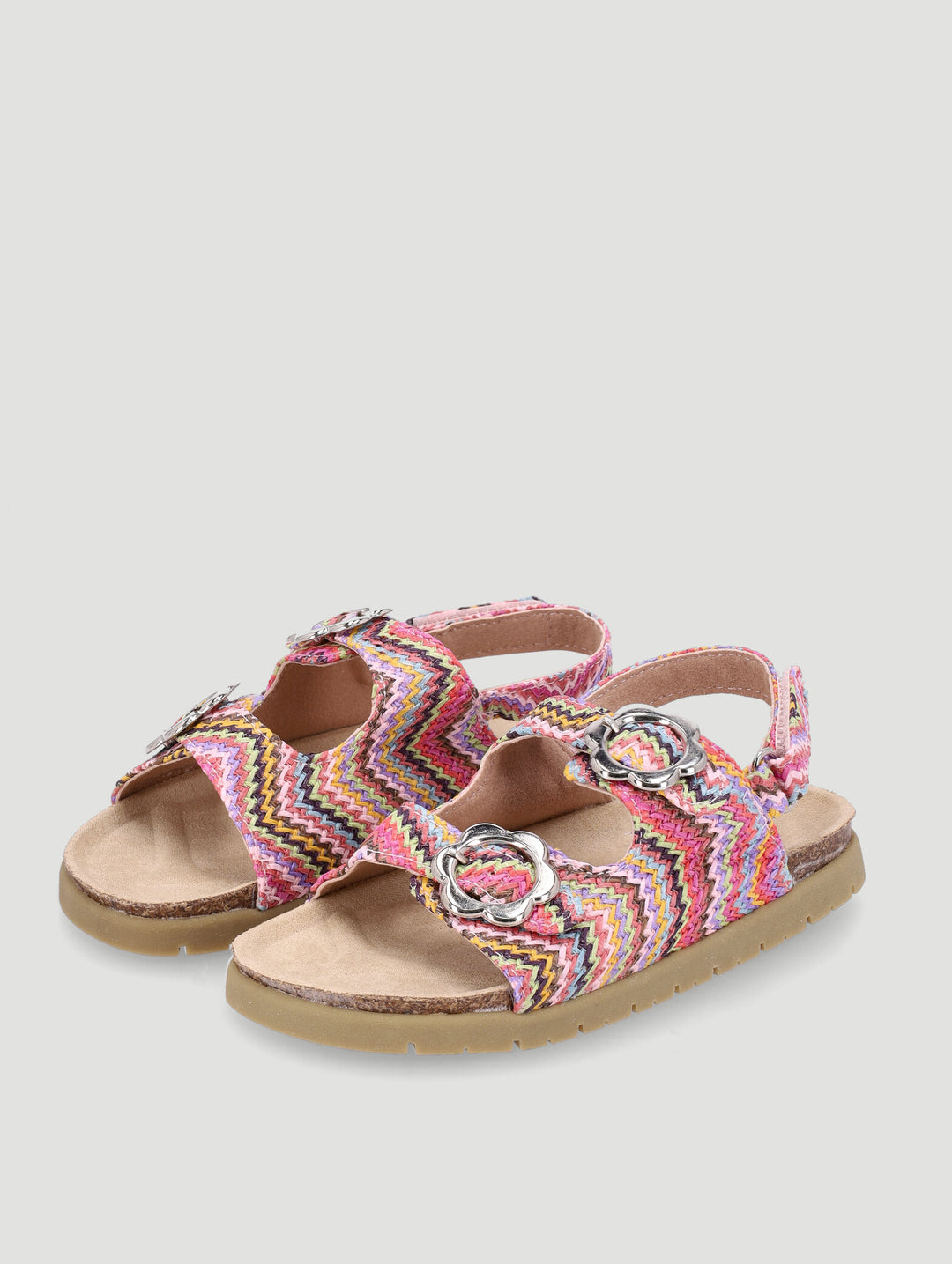 Pre-Girls Woven Health Sandal-Multi