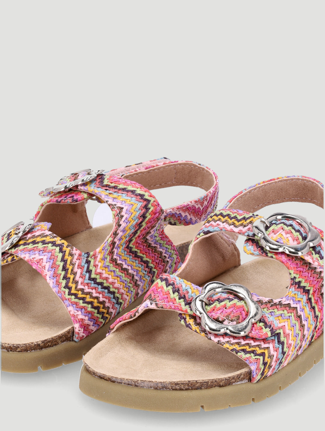 Pre-Girls Woven Health Sandal-Multi