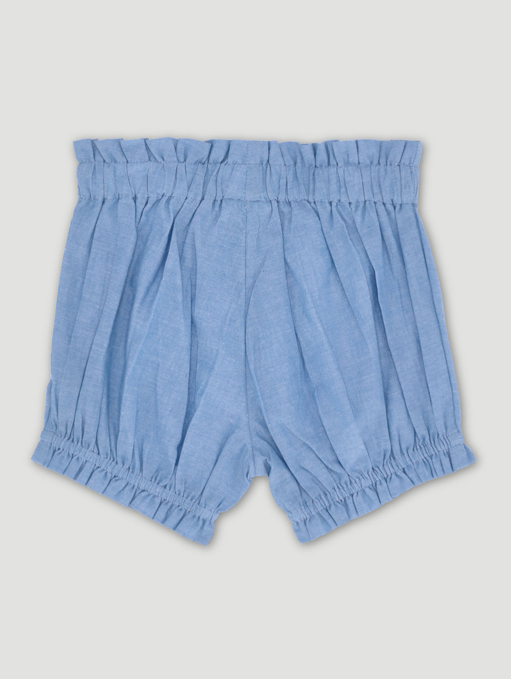 Keedo Baby Girls Bubble Denim Short - Denim