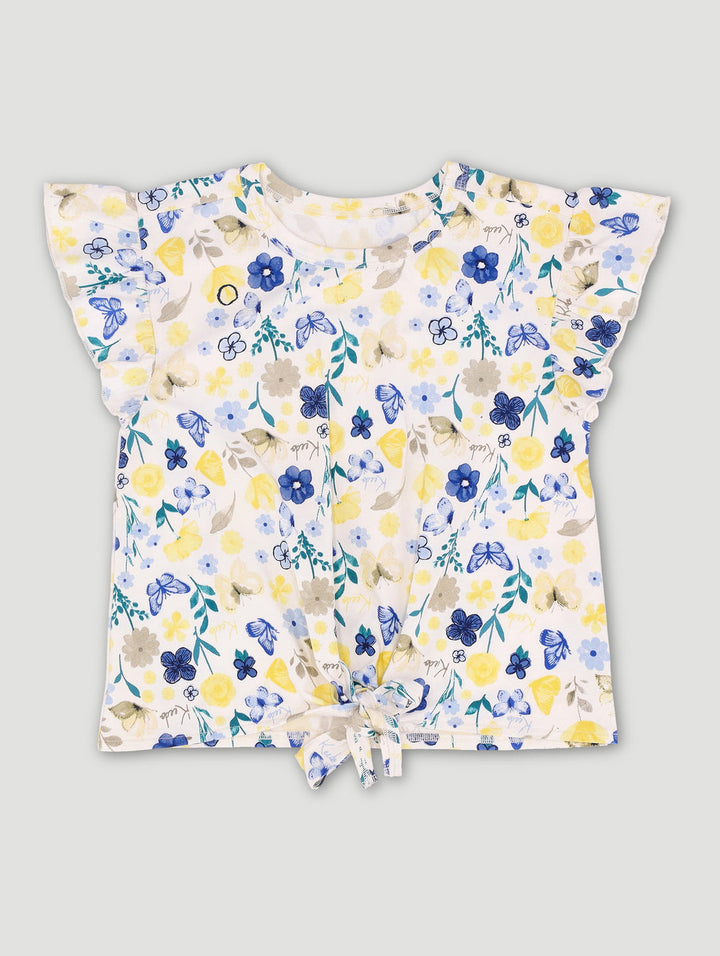 Keedo Girls Florescence Fashion Tee - Multi