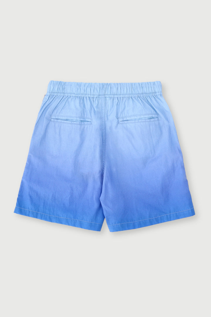 Keedo Boys Ultramarine Dip Dye Short - Blue