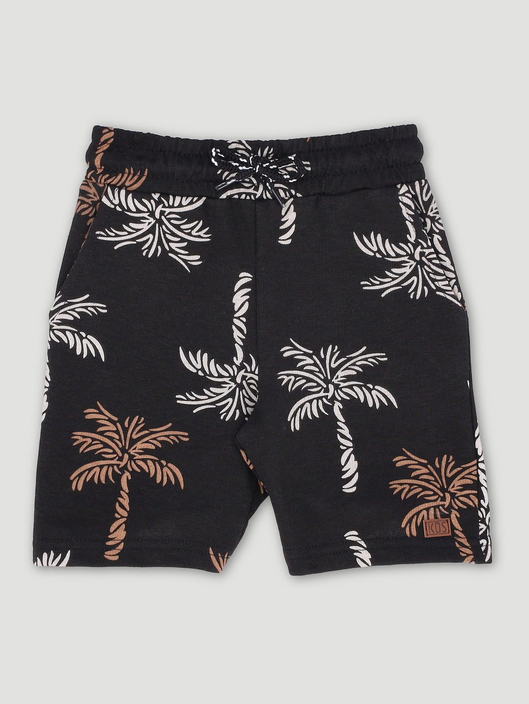 Pre-Boys Palm Print Fleece Shorts
