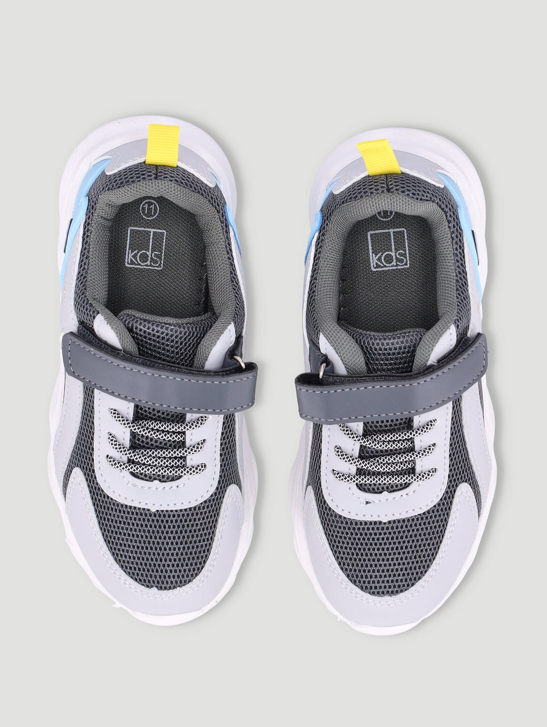 Pre-Boys Lightup Trainer - Dark Grey
