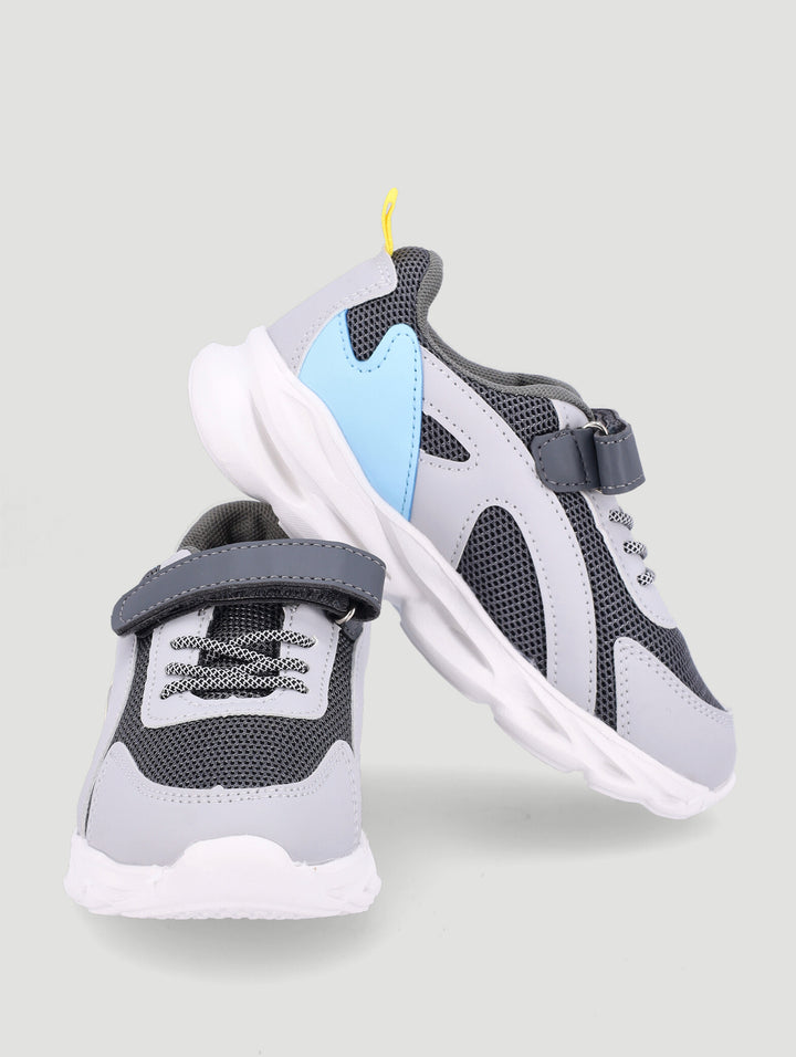 Pre-Boys Lightup Trainer - Dark Grey