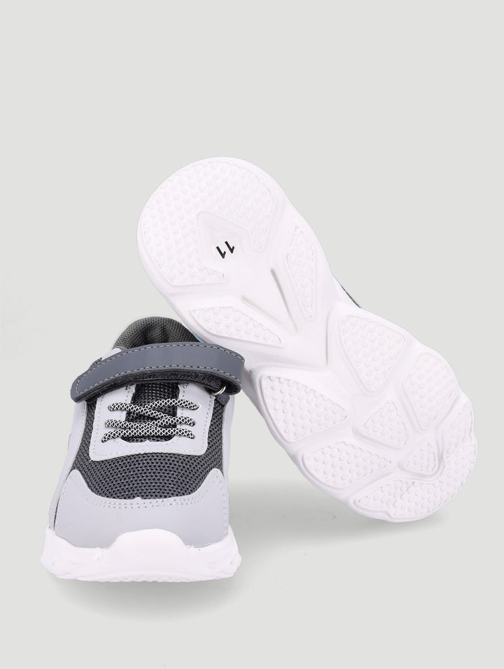 Pre-Boys Lightup Trainer - Dark Grey