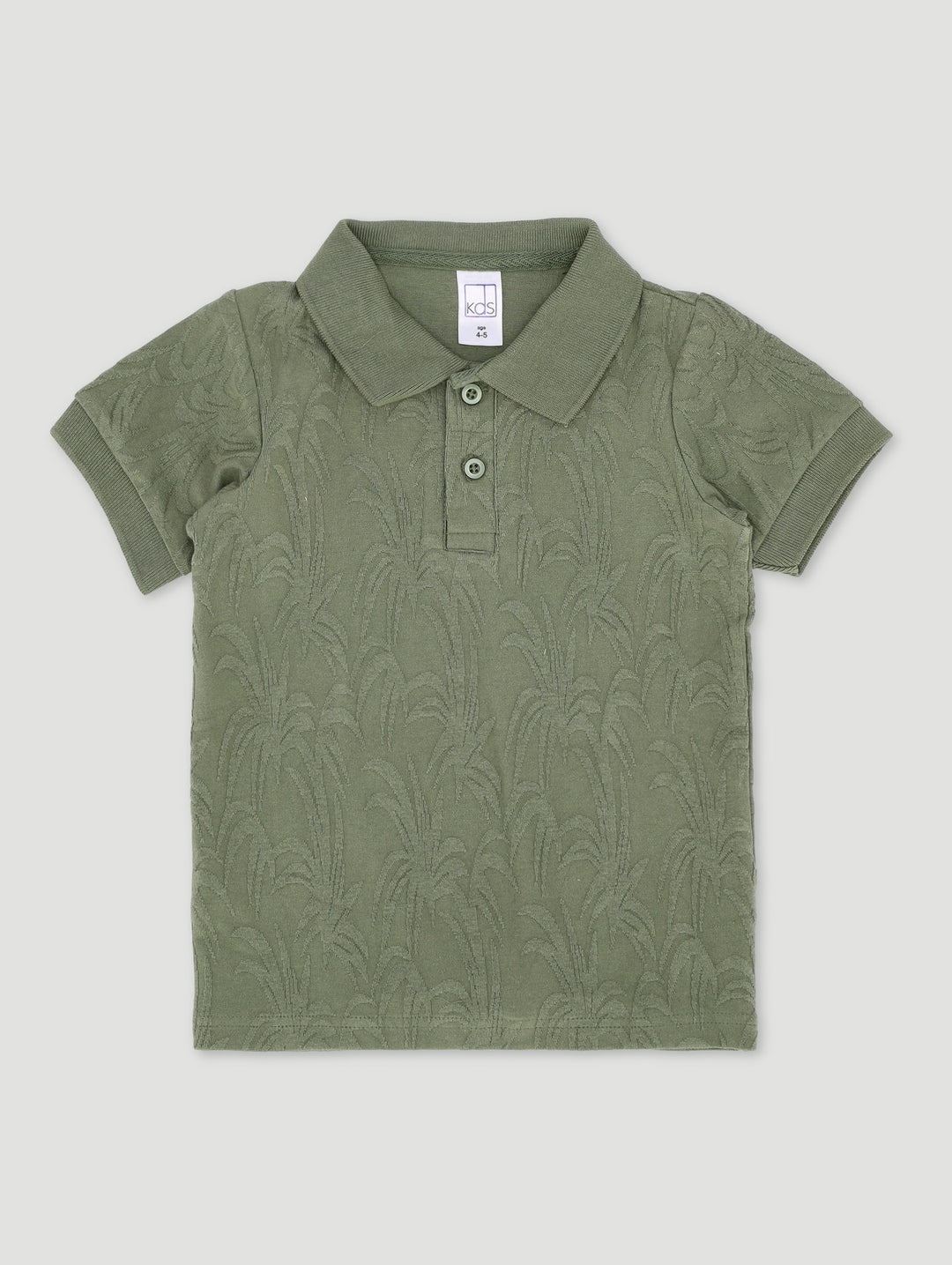 Pre-Boys Knit Golfer - Olive