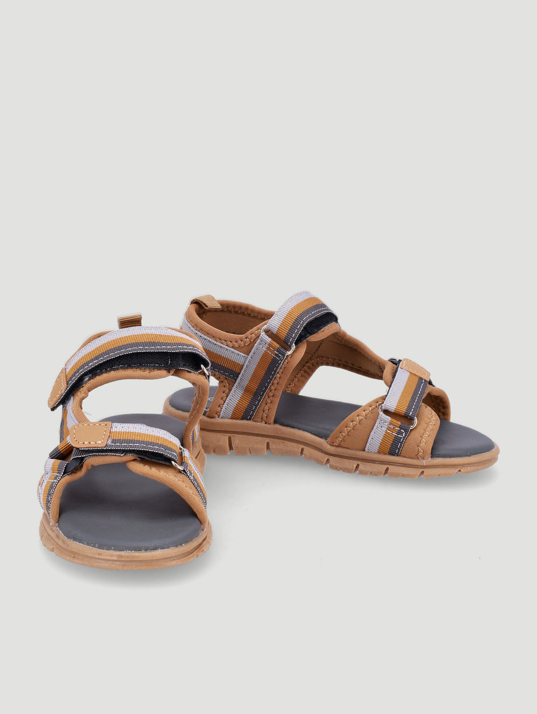 Pre-Boys Open Toe Adventure Sandal - Tan