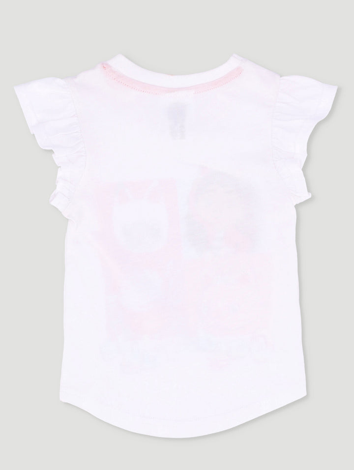 Pre-Girls Gaby's Dollhouse Frill Vest - White