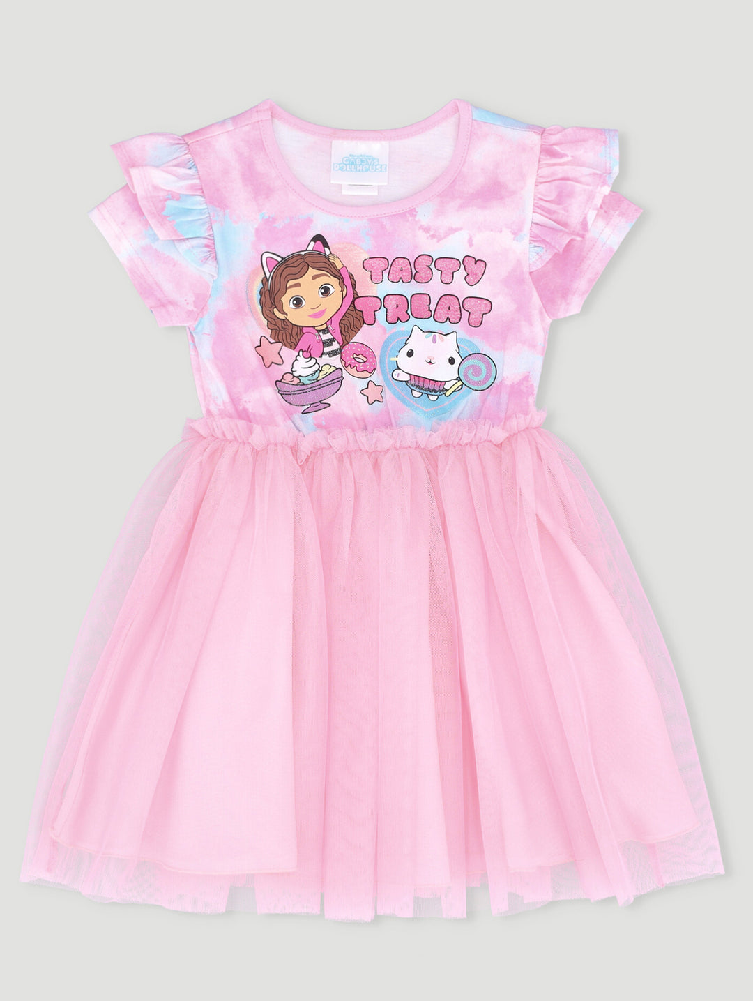 Pre-Girls Gaby's Dollhouse Party Dress Light Pink