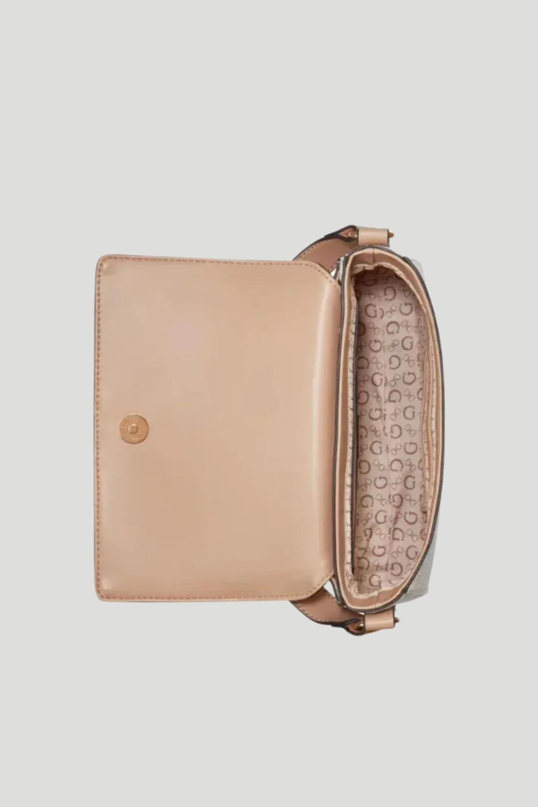 Isabella Flap Crossbody Bag - White