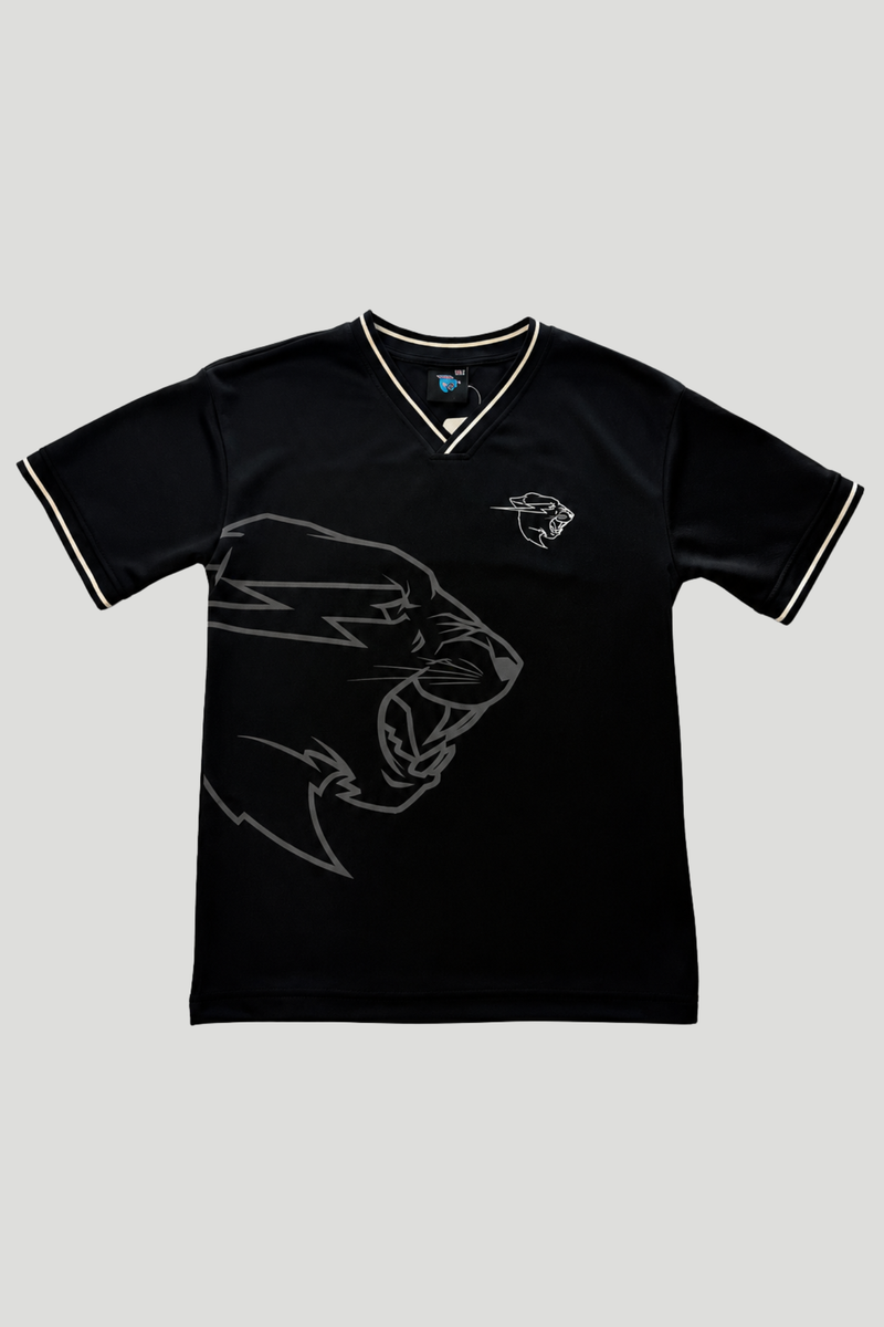 Boys Mr Beast Mesh Sports T-Shirt - Black