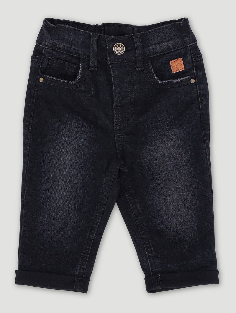 Keedo Baby Boys Straight Fit Jean - Dark Denim