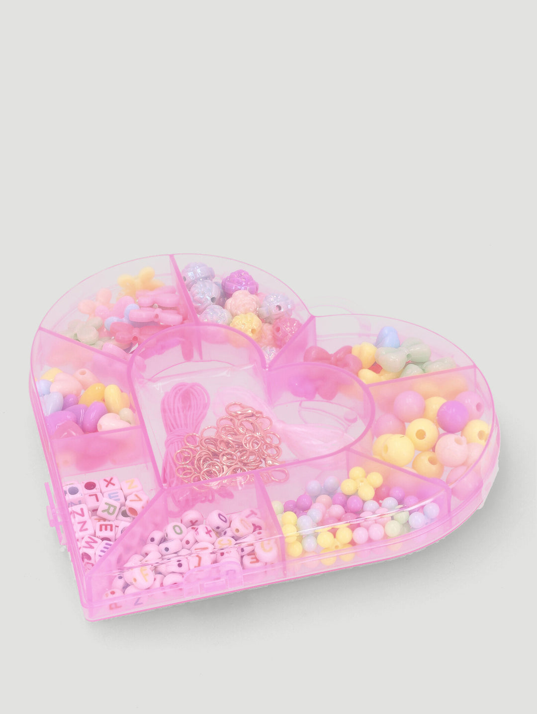 Pre-Girls DIY Jewellery Heart Set - Pink