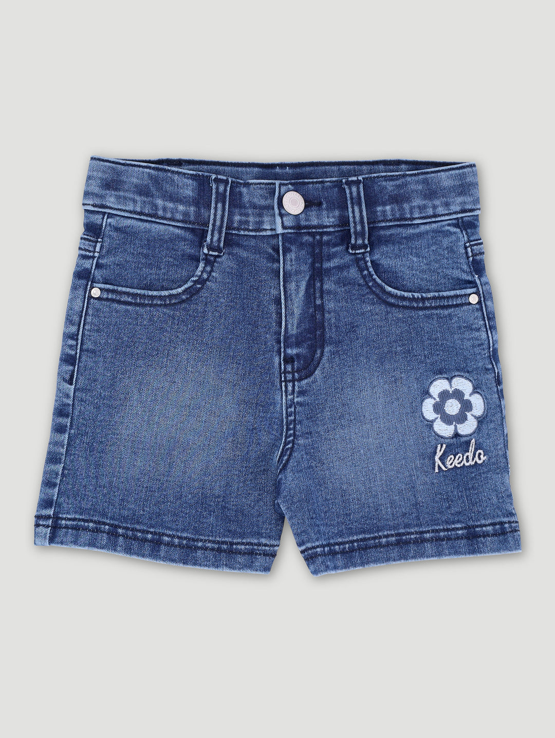 Keedo Girls Short - Denim
