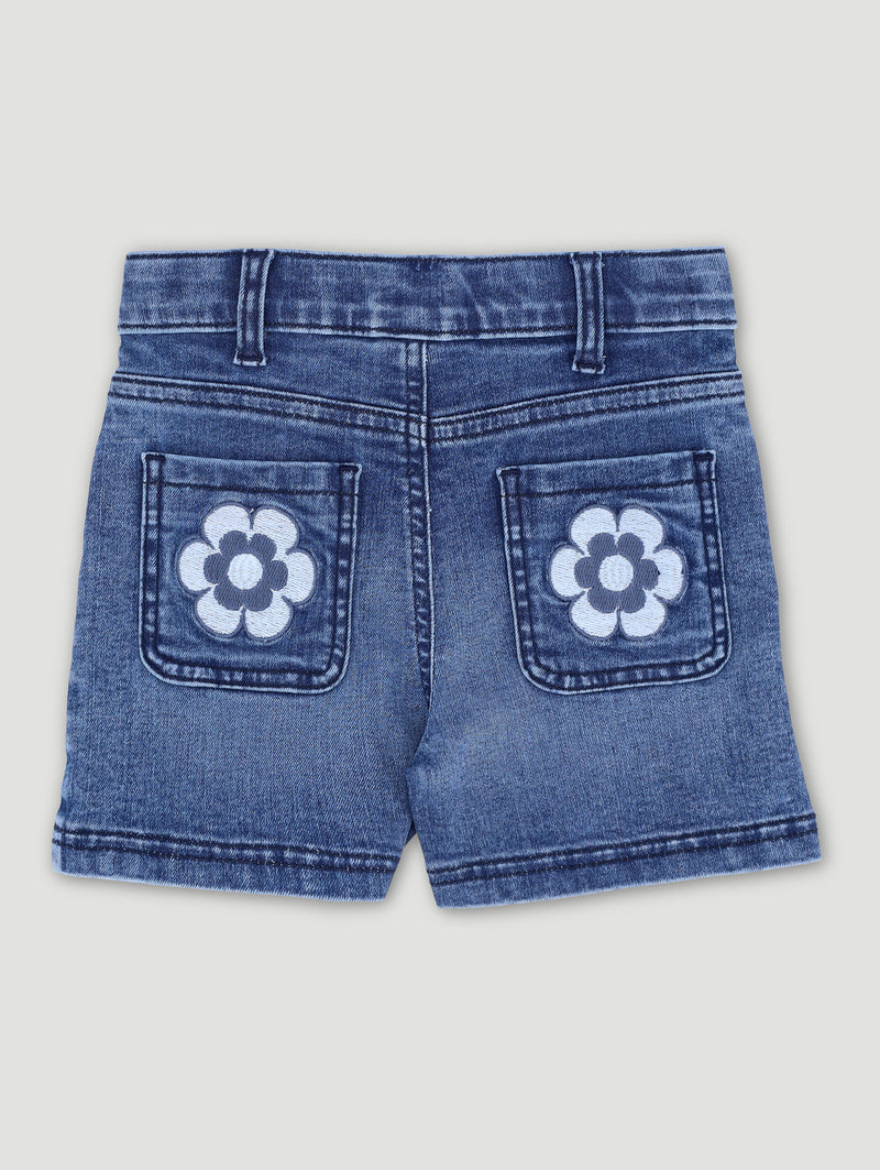 Keedo Girls Short - Denim