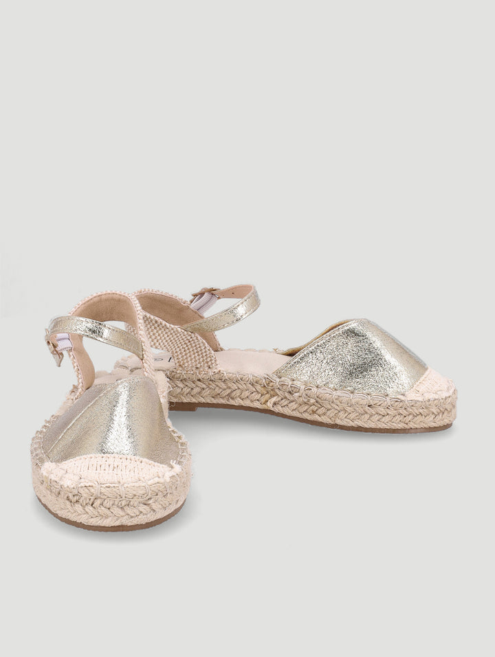 Pre-Girls Espadrille Pump - Gold
