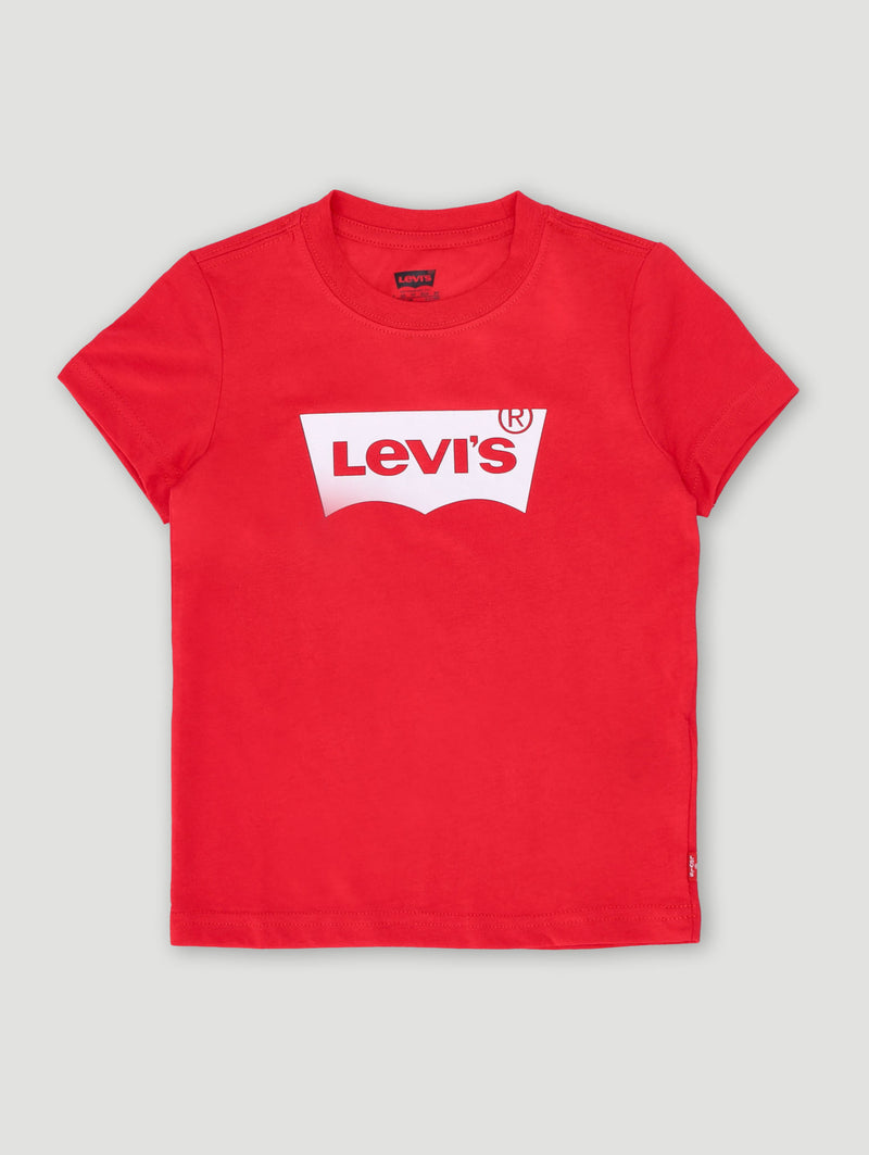 Pre-Boys Batwing Tee - Red