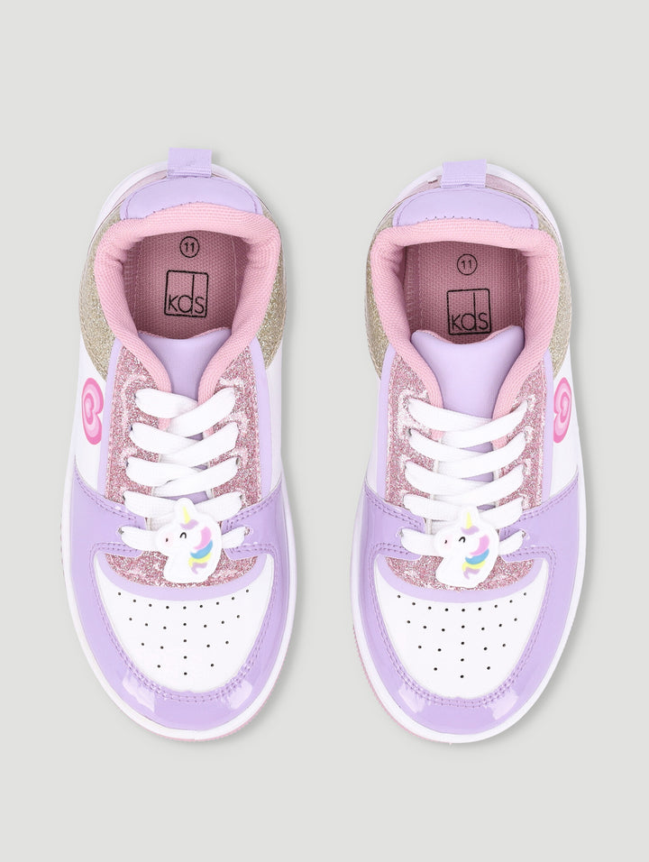 Pre-Girls Glitter Sneaker - Multi