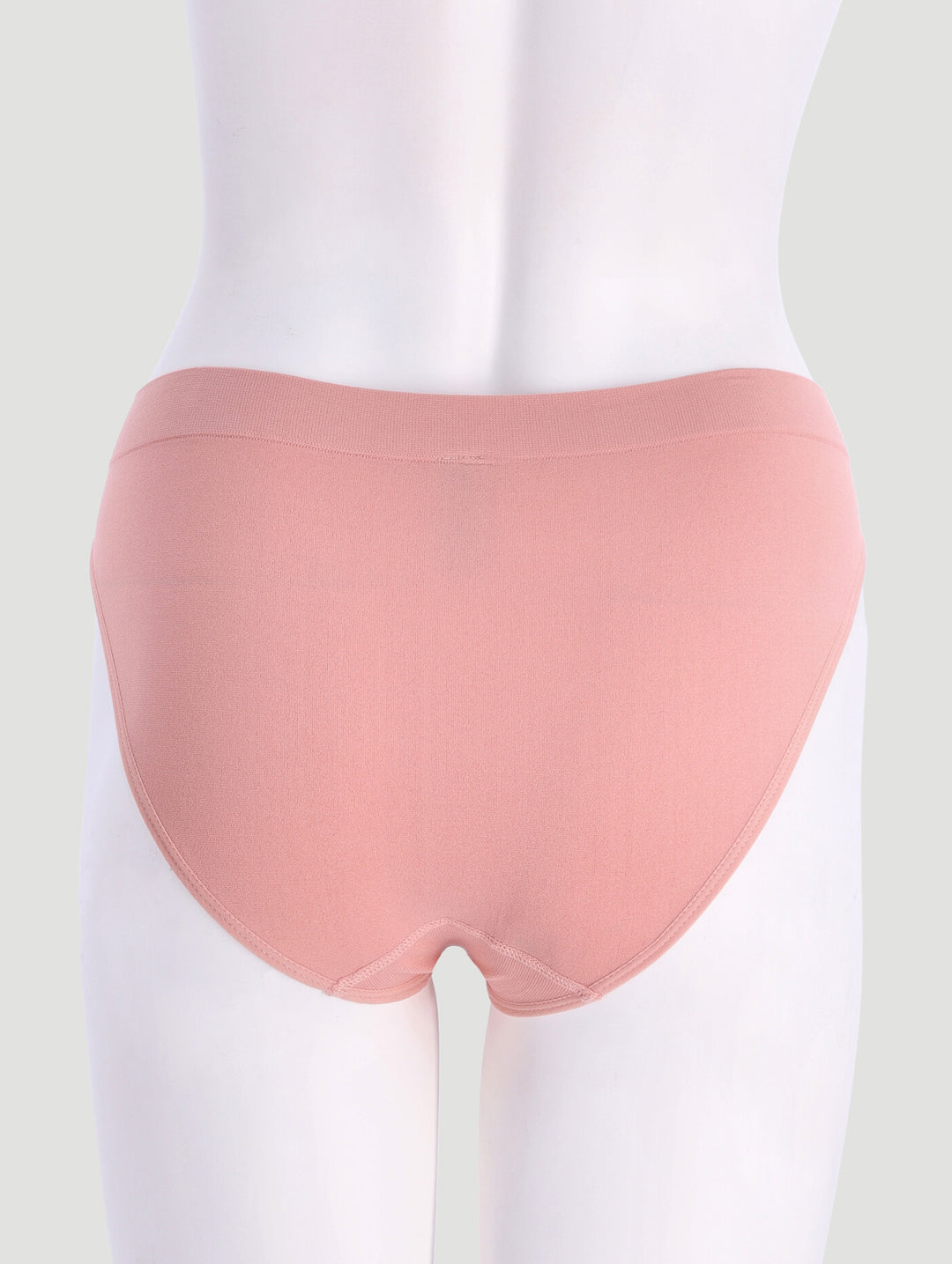 3 Pack Seamless Hi-Cut Panties - Sea/Tan/Tofu