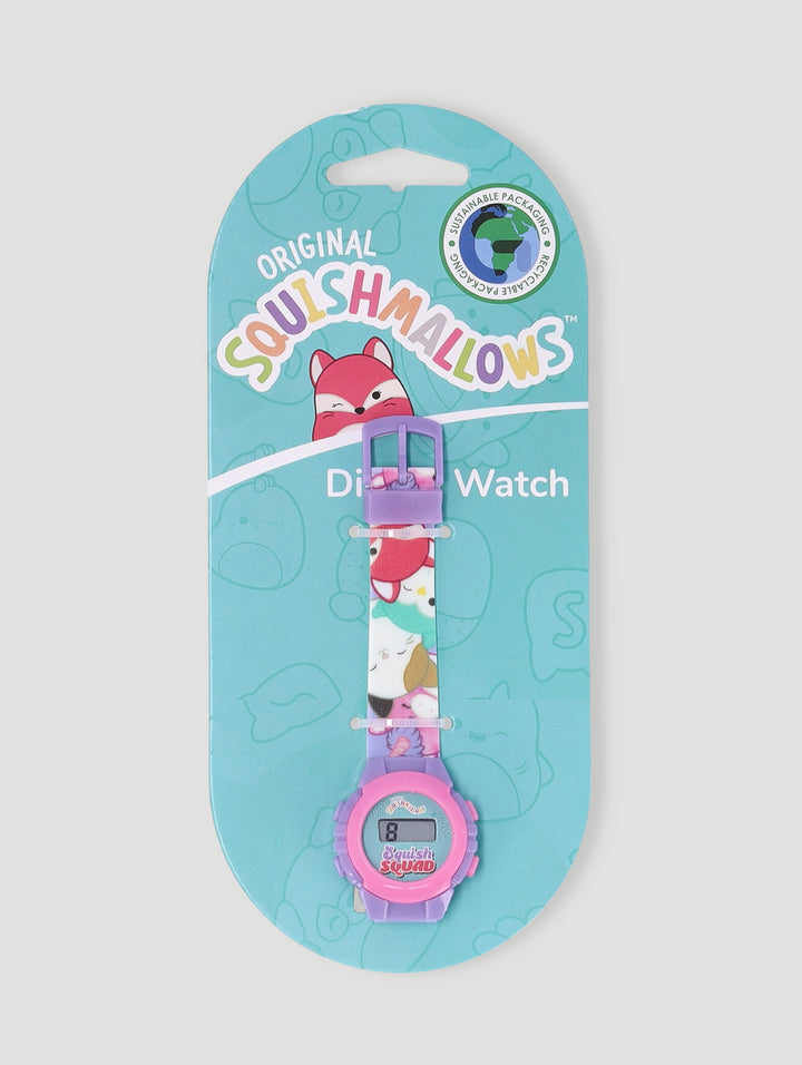 Pre-Girls Squishmallow Digi Watch - Lilac