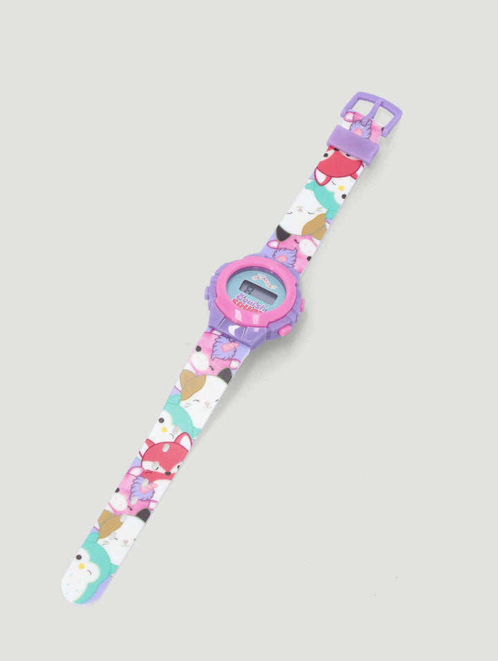 Pre-Girls Squishmallow Digi Watch - Lilac