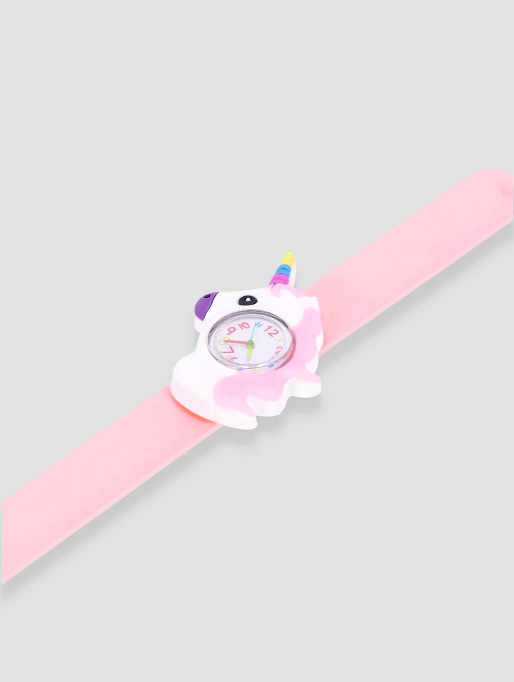 Pre-Girls Novelty Slap Analogue Watch - Pink