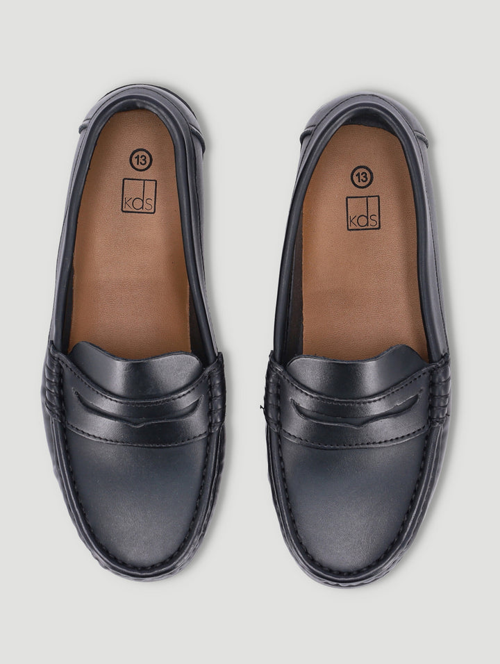 Boys Casual Slip-On - Black