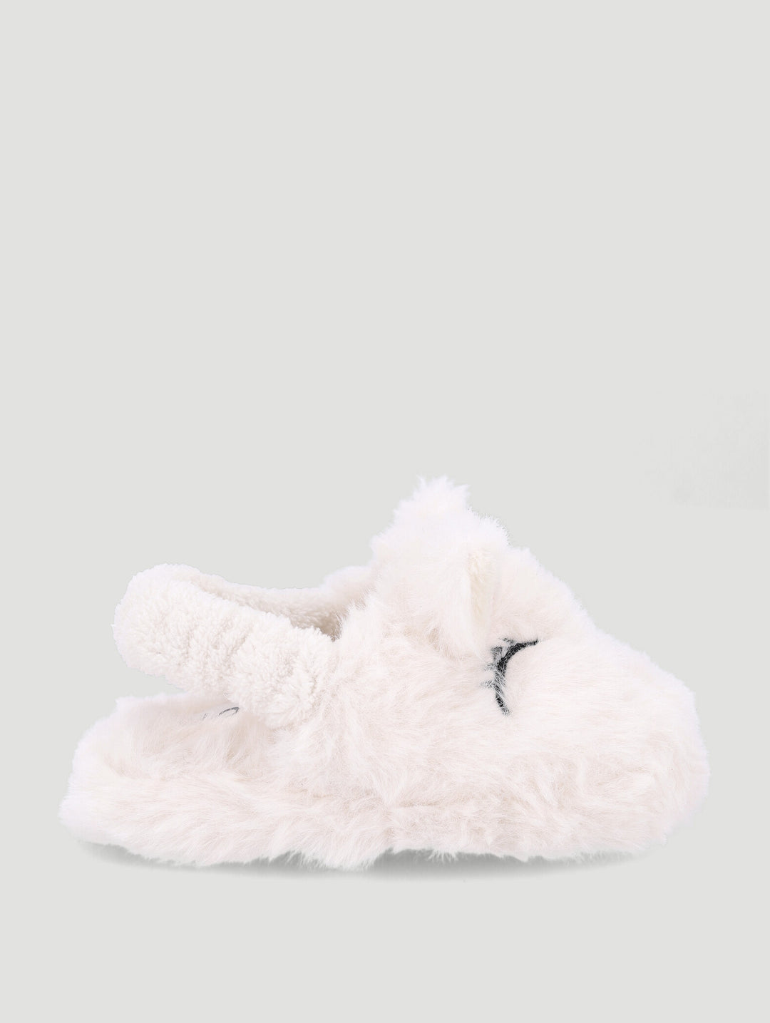 Baby Girls Bunny Slippers - Stone/Pink