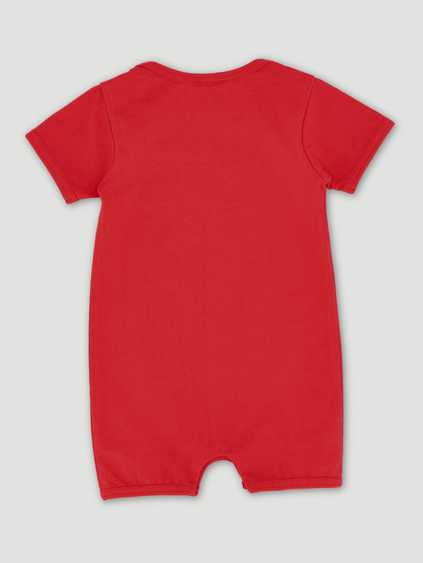 Keedo Baby Boys Christmas Babygrow - Red