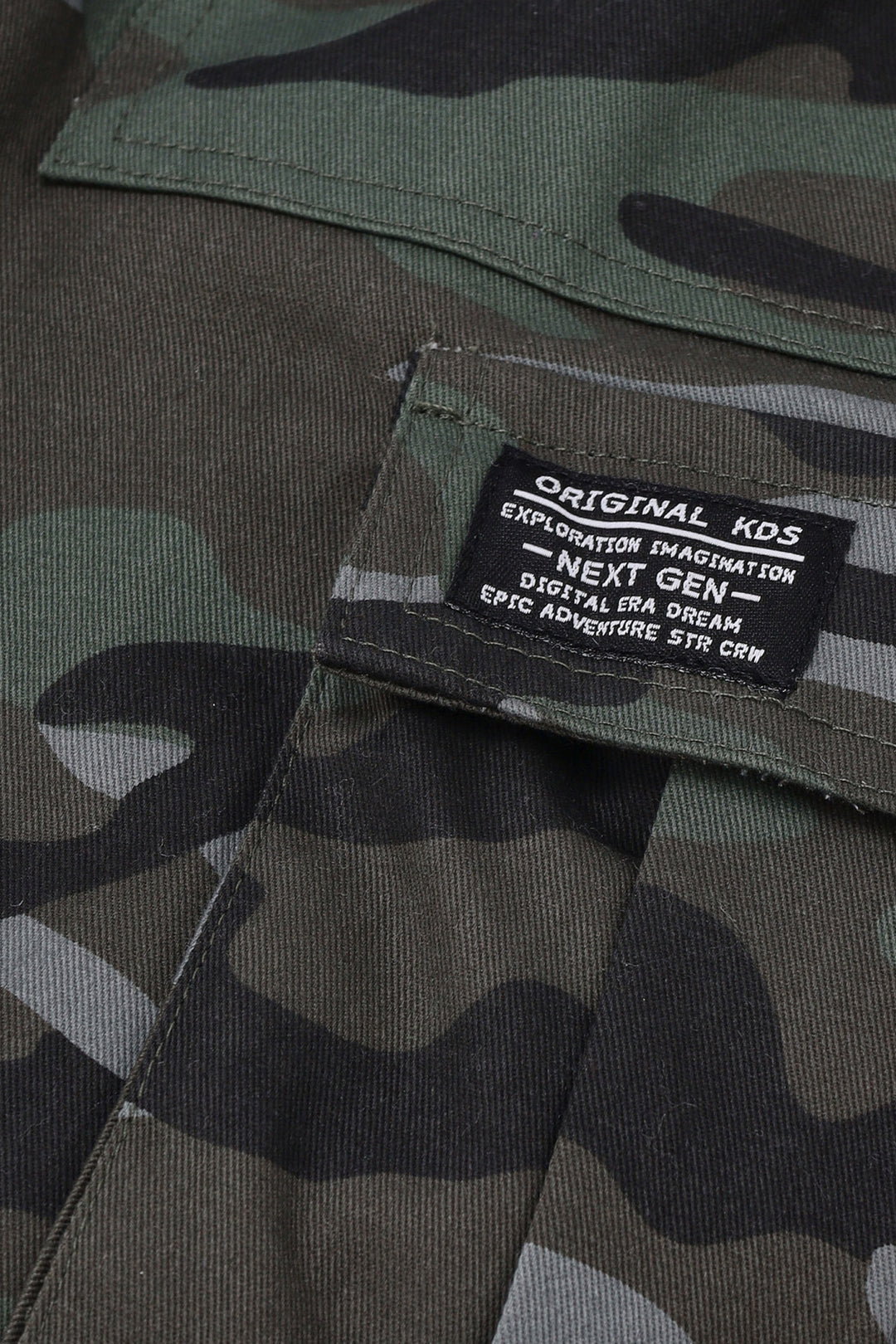 Pre-Boys Twill Jogger - Camo