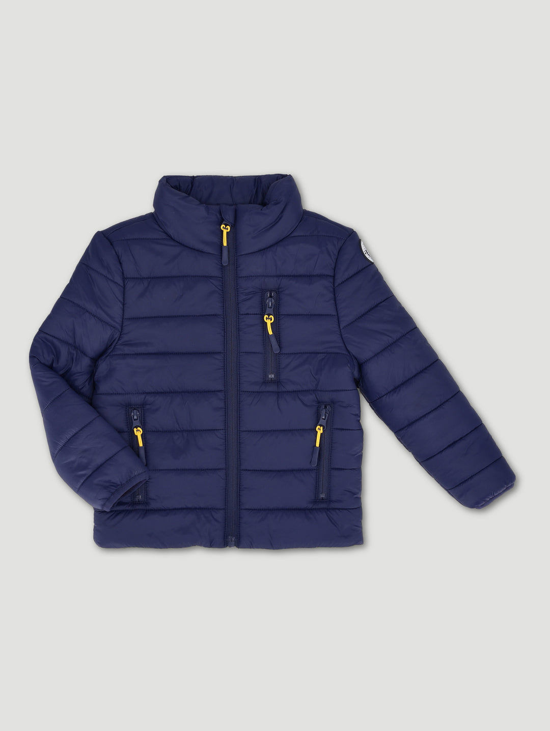 Pre-Boys Core Funnel Puffer Jacket - Navy