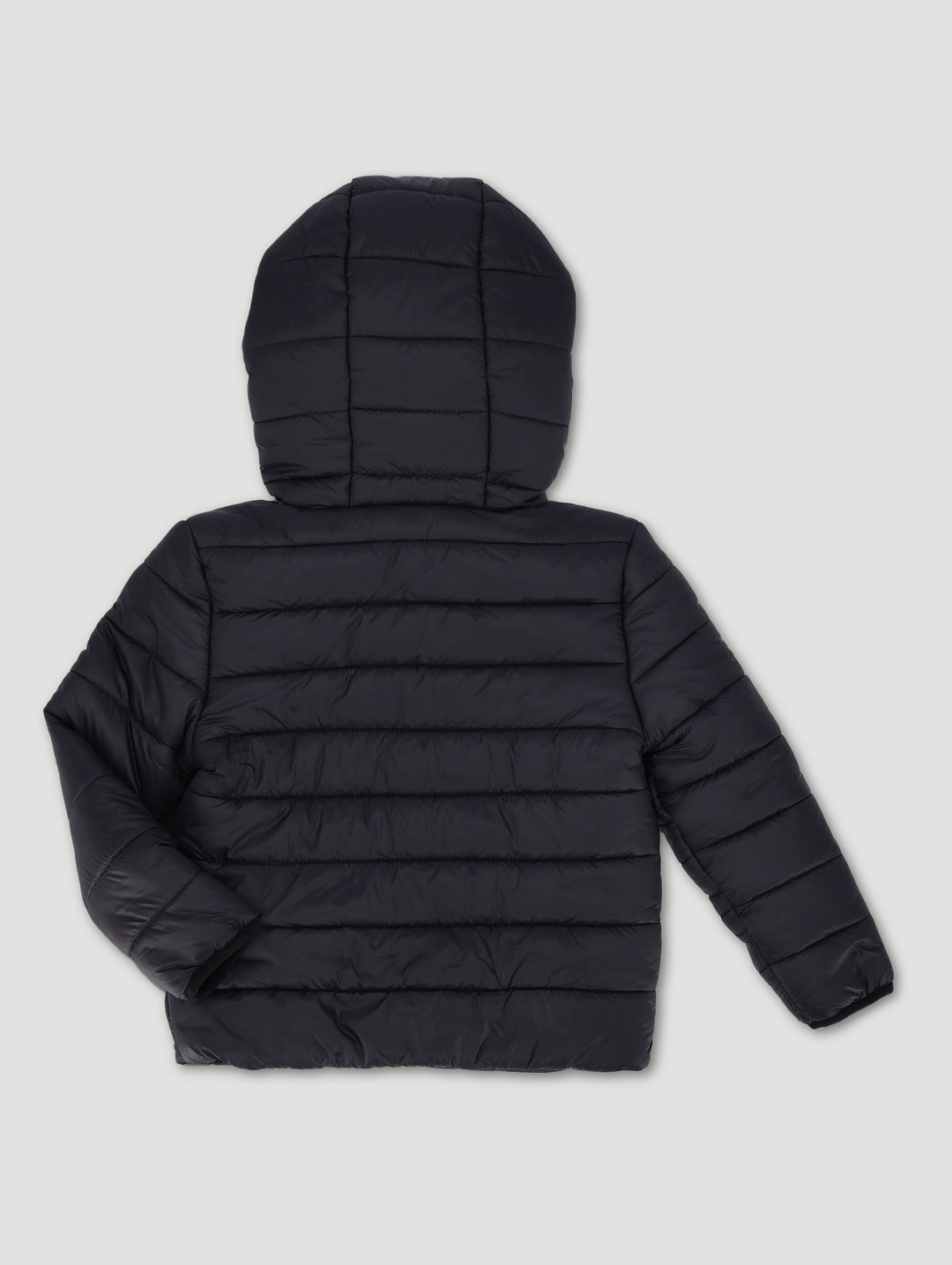 Pre-Boys Core Hood Puffer Jacket - Black