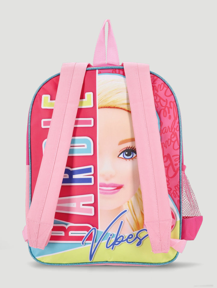 Pre-Girls Barbie Double Sided Backpack - Pink