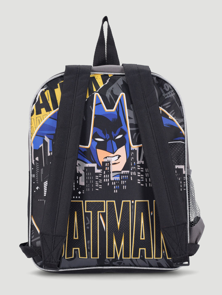 Pre-Boys Batman Double Sided Backpack - Black