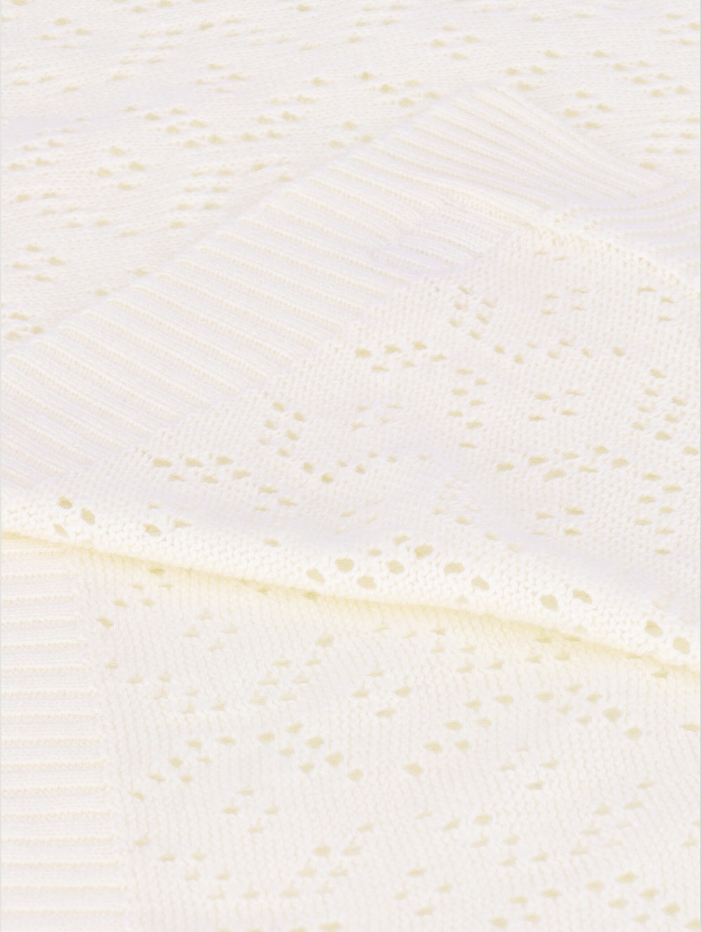 Keedo Baby Pointelle Blanket - Beige