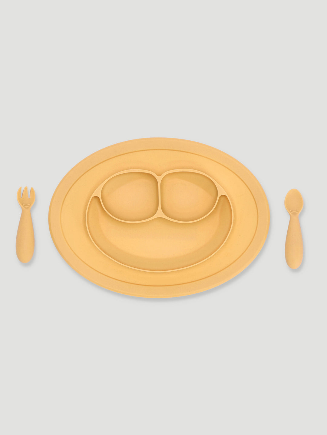 Keedo Baby Boys Feeding Bowl Set - Mustard