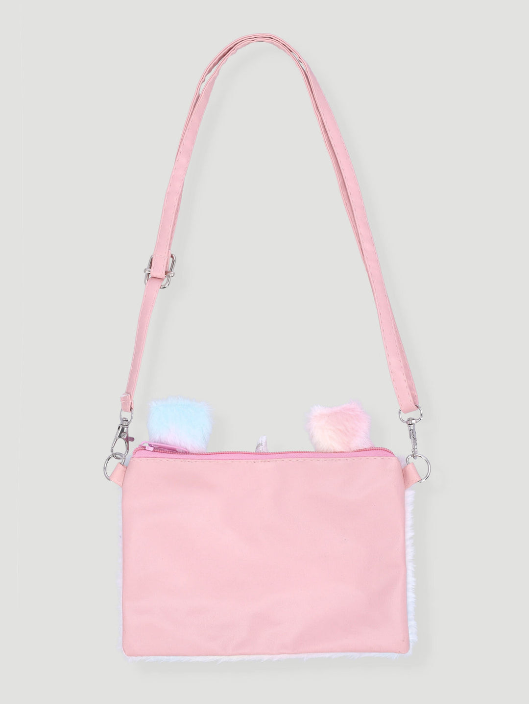 Pre-Girls Unicorn Fur Sling Bag