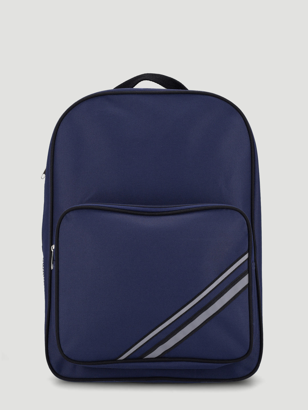 Boys Plain Large School Backpack Navy – Edgars - Main Image