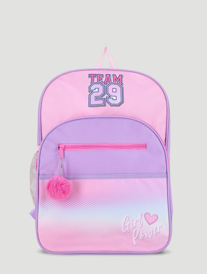 Pre-Girl Power Fashion School Backpack - Lilac