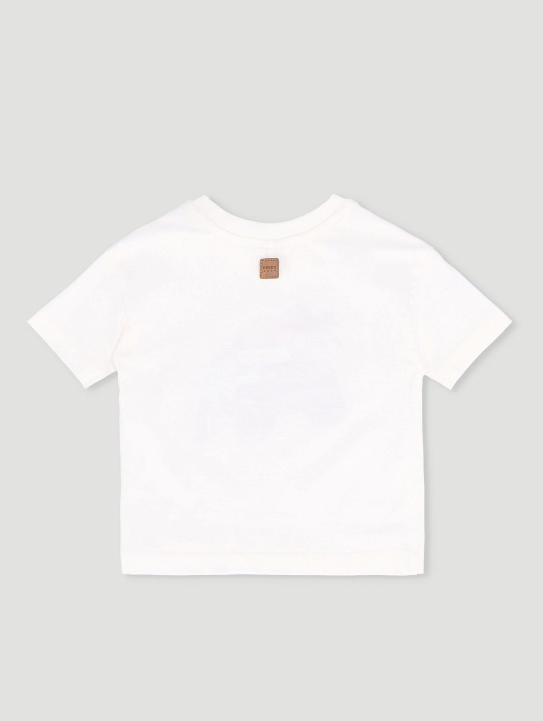 Keedo Baby Boys Printed Safari Tee - White