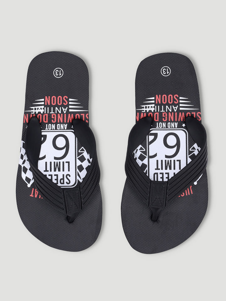 Boys Thong Sandal - Black
