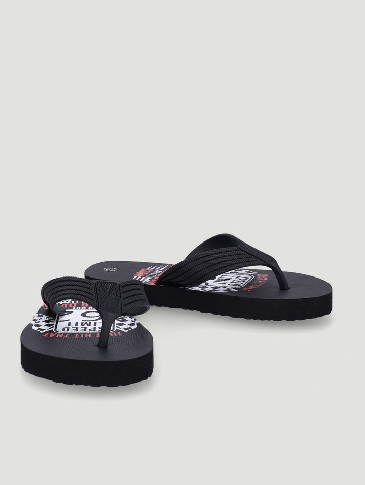 Boys Thong Sandal - Black