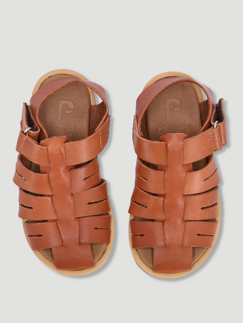 Keedo Boys Fisherman Sandal - Tan