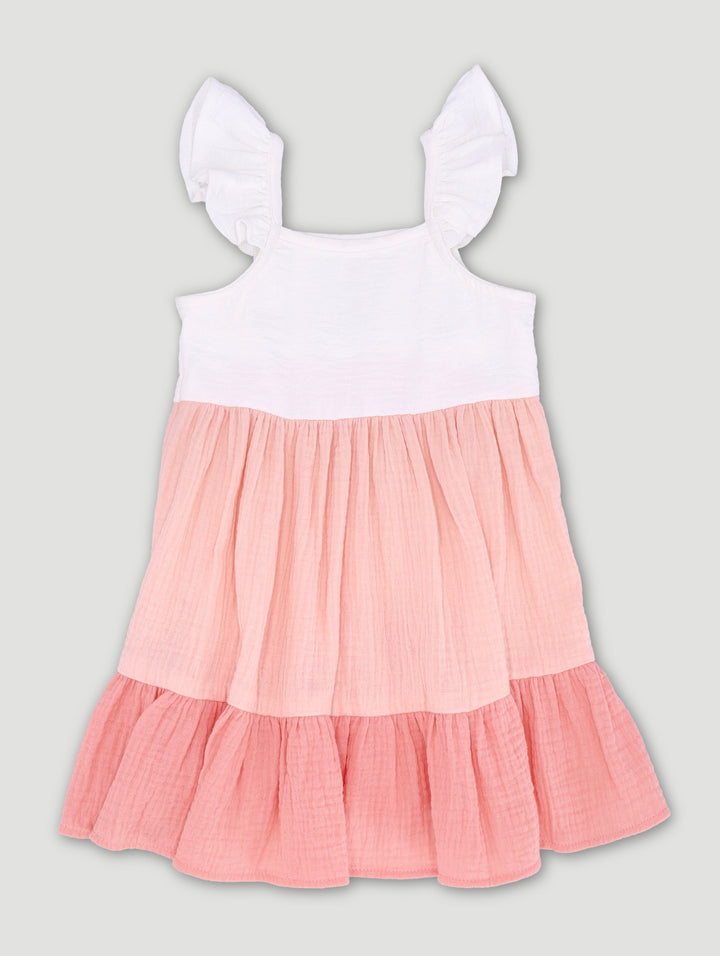 Baby Girls Crinkle Cotton Dress