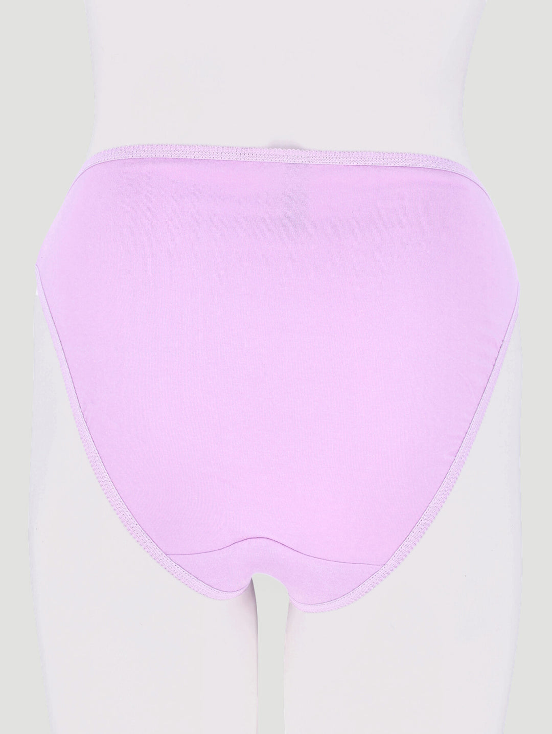 5 Pack Cotton Stretch Hi-Cut Panties - Nude Floral/Black/Stripe