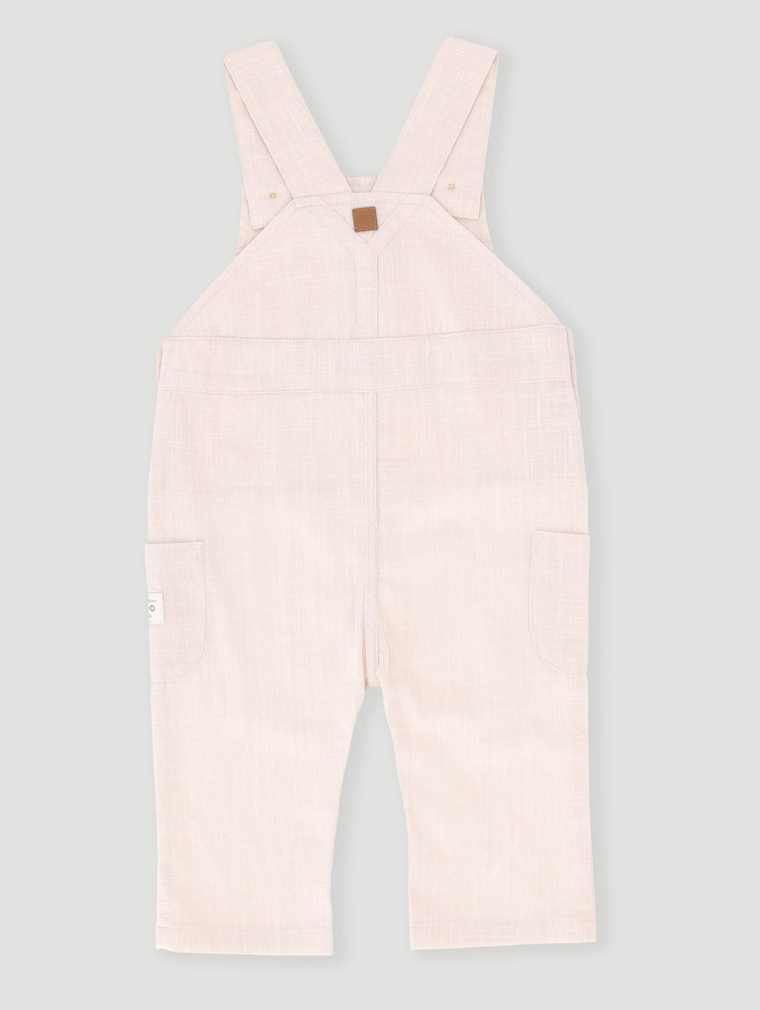 Keedo Baby Boys Linen Romper - Stone