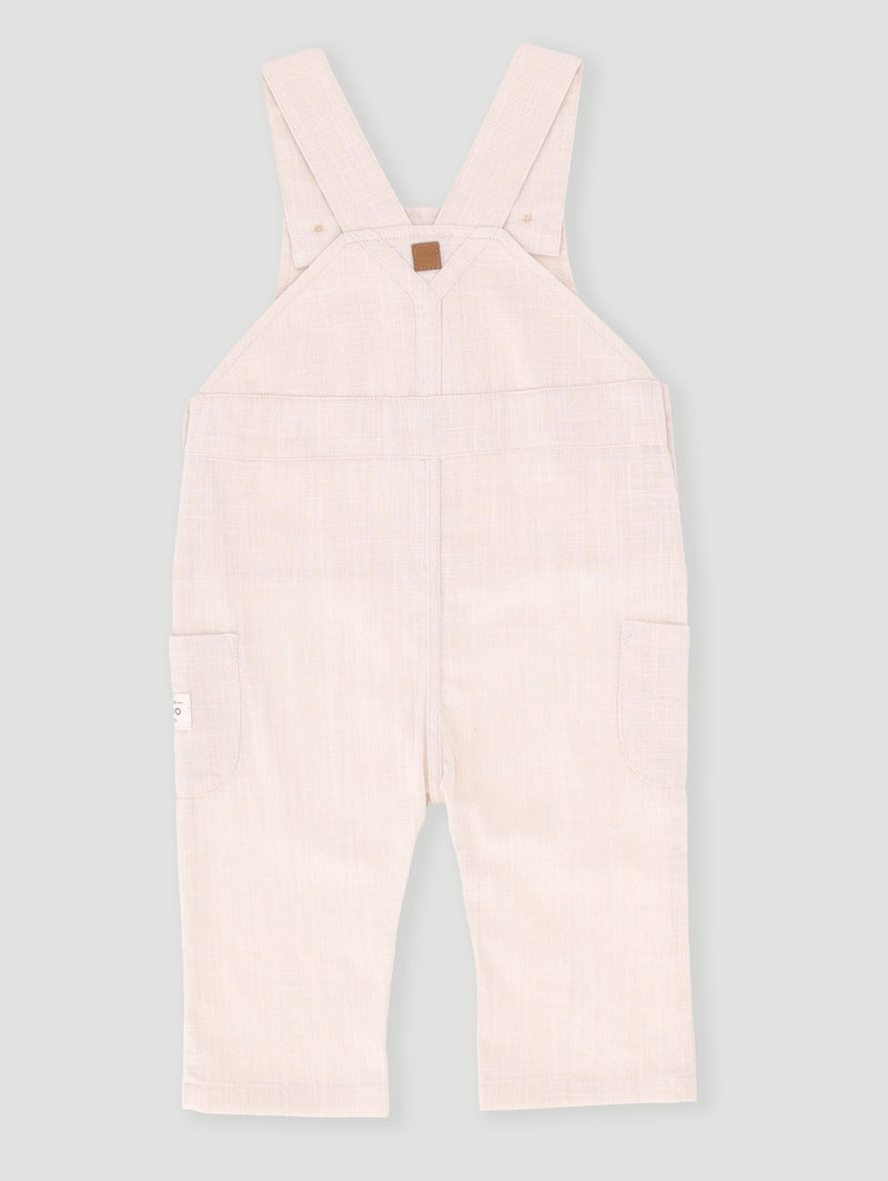 Keedo Baby Boys Linen Romper - Stone