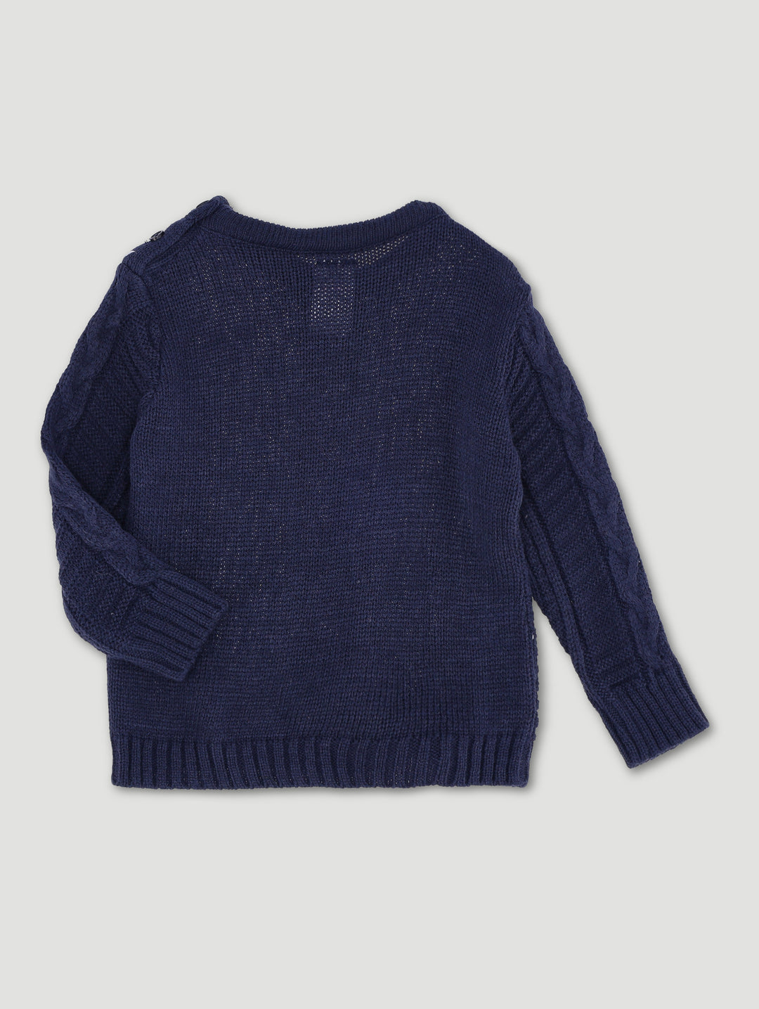 Baby Boys Knit Pullover - Navy