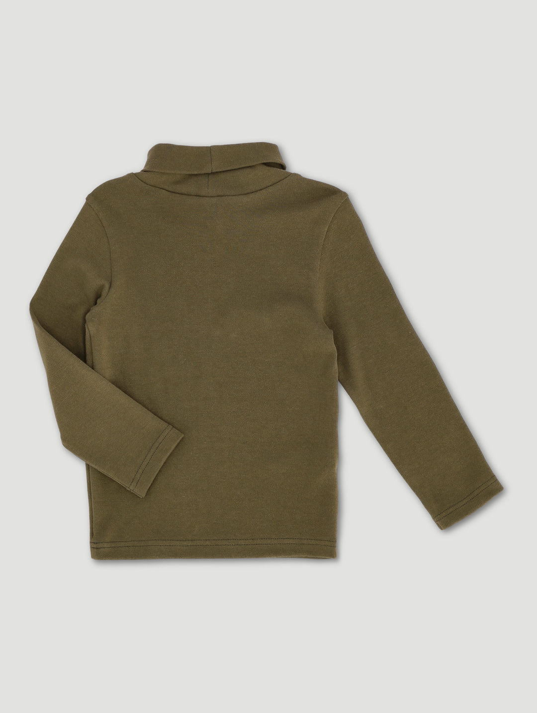 Pre-Boys Poloneck With Badge - Olive